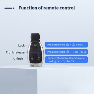 ชุดกุญแจอัจฉริยะ EASYGUARD สำหรับรถเบนซ์ที่มีปุ่มสตาร์ทแบบกดติดเครื่องจากโรงงาน พร้อมระบบเข้ารถแบบไร้กุญแจ เพิ่มกุญแจรีโมทได้สองดอก  ลดราคาพิเศษ - Product Image 3