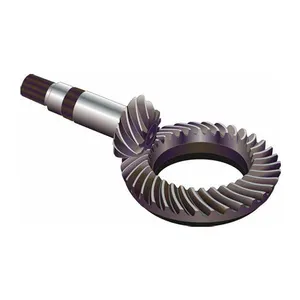 Manufacturers Module 1.75 Screw Gears Bevel Gear And Pinion Shaft In Rear Drive Axle
