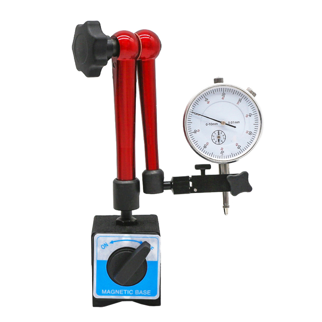 Flexible Magnetic Base Holder for Digital Dial Indicator Magnetic Base Stand Universal Mechanical Arm Magnetic Stand