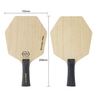 Raket Tenis Meja Boli Custom Blade Bentuk Heksagonal Baru Produk Pendukung