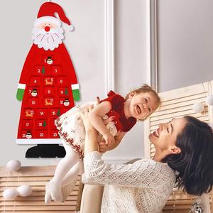 <span class=keywords><strong>2019</strong></span>ซานต้ารู้สึกถึงปฏิทินการถือกำเนิดคริสต์มาสสีแดงของตกแต่งนับถอยหลังสำหรับคริสต์มาส - Product Image 5