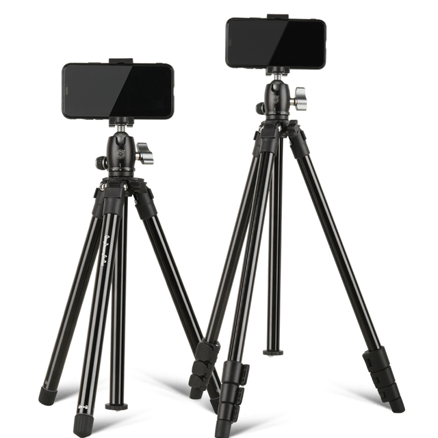 Q161B Q162B Lightweight Mini Tripod Portable Adjustable Camera Stand Holder for Travel Vlogging Photography camera tripod