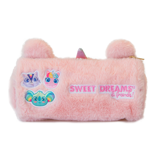 Astuccio rotondo in peluche Sweet Dreams - Product Image 1