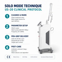 Mesin Laser Fraksional Berdenyut CO2 JONTELASER L600 - Pengencangan Kulit, Perawatan Jerawat, Penghilang Kerutan, Peremajaan Kulit, Stasioner
