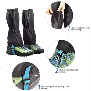 Guêtres imperméables pour la randonnée et le trekking, 1 paire, legging respirant, chaussures de <span class=keywords><strong>ski</strong></span>, protection des jambes pour le camping - Product Image 6