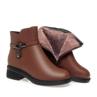 Nouveaux styles 2026 – Bottines élégantes à talon carré de 4,5 cm pour femme – Collection Hiver