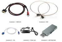 Endoscope chirurgical 17 pouces pour ORL (oreille, nez, gorge) avec caméra 1080p pour usage vétérinaire