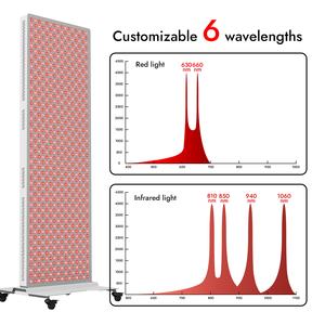 Panel terapi lampu merah inframerah layar sentuh, dudukan terapi lampu merah Emf rendah inframerah dengan harga murah - Product Image 3