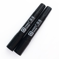 Stylo Permanent à base d'huile, 2 pièces, vente en gros, marqueurs vide à Double tête
