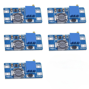 โมดูลการแปลง DC-DC MT3608, 2V-24V ถึง5V-28V ปรับสเต็ปขึ้นแรงดันไฟฟ้าควบคุมแหล่งจ่ายไฟสำหรับ Arduino - Product Image 1