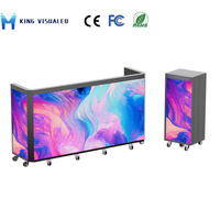 Pantalla LED Plegable Portátil para DJ, Personalizable, para Interiores y Exteriores, Ideal para Festivales de Música y Bares