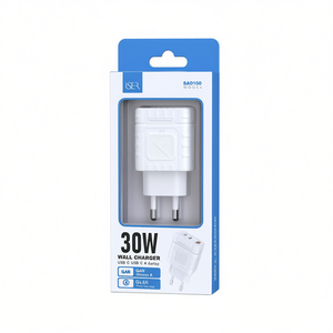 30W Wall Charger USB C USB A GaN Fast Charging <b>Adapter</b> for Phone Tablet Laptop - Product Image 2