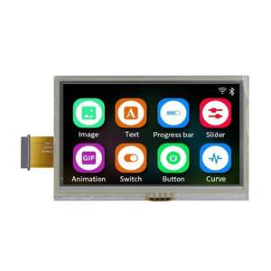 <span class=keywords><strong>4.3inch</strong></span> 480x272 siêu mỏng nối tiếp TFT hiển thị tiêu thụ điện năng thấp kịch bản cấu hình HMI hiển thị với Điện dung màn hình cảm ứng - Product Image 1