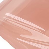 Personnalisé Mode Femmes Plage Claire sac à Provisions Imperméable Transparent Brillant Sac Fourre-Tout En Pvc