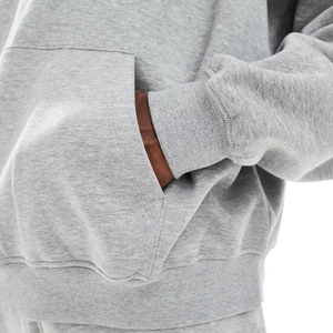 Sudaderas con capucha personalizadas con forro térmico para hombre, de algodón de peso pesado, ajuste de gran tamaño, Gimnasio Deportivo, invierno, clima frío, Jersey a prueba de viento, sudaderas con capucha para hombre - Product Image 3