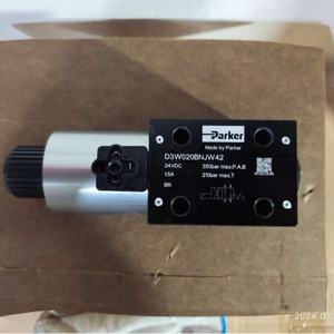 Vanne directionnelle à solénoïde Parker D3W020BNJW 24VDC 350Bar, vanne de commande hydraulique à 4 voies - Product Image 1