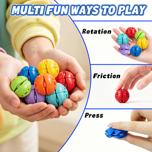 Set di Sfere Articolate Trasformabili Stampate in 3D, Puzzle Multicolore Antistress, Giocattolo Sensoriale Portatile Tascabile - Product Image 6