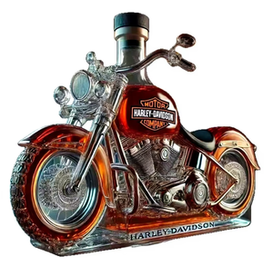 Decantador de Whisky Harley de Vidrio Borosilicato Transparente Soplado a Mano, Moderno, Precio Directo de Fábrica ZGBROTHERS, Venta al Por Mayor - Product Image 5