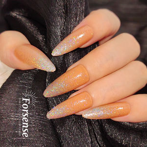 Forsense xl bouts d'ongles de doigt en gros presse extra longue sur les ongles avec de la colle faux ongles réutilisables en vrac faux ongle <span class=keywords><strong>prix</strong></span> de gros - Product Image 4