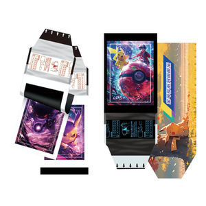 YZ, venta al por mayor, juguete misterioso personalizado, figura <span class=keywords><strong>de</strong></span> Anime, decoración Sammlung Eif Baby Pokemoned Tear-off Tabs Cards Booster Box, <span class=keywords><strong>juegos</strong></span> <span class=keywords><strong>de</strong></span> <span class=keywords><strong>mesa</strong></span> - Product Image 1