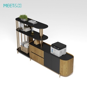 Modern Modular Wooden Bookshelf Combination <b>File</b> Storage Cabinet for Home Office Hospital Office & School/Workshop Furniture - Product Image 6