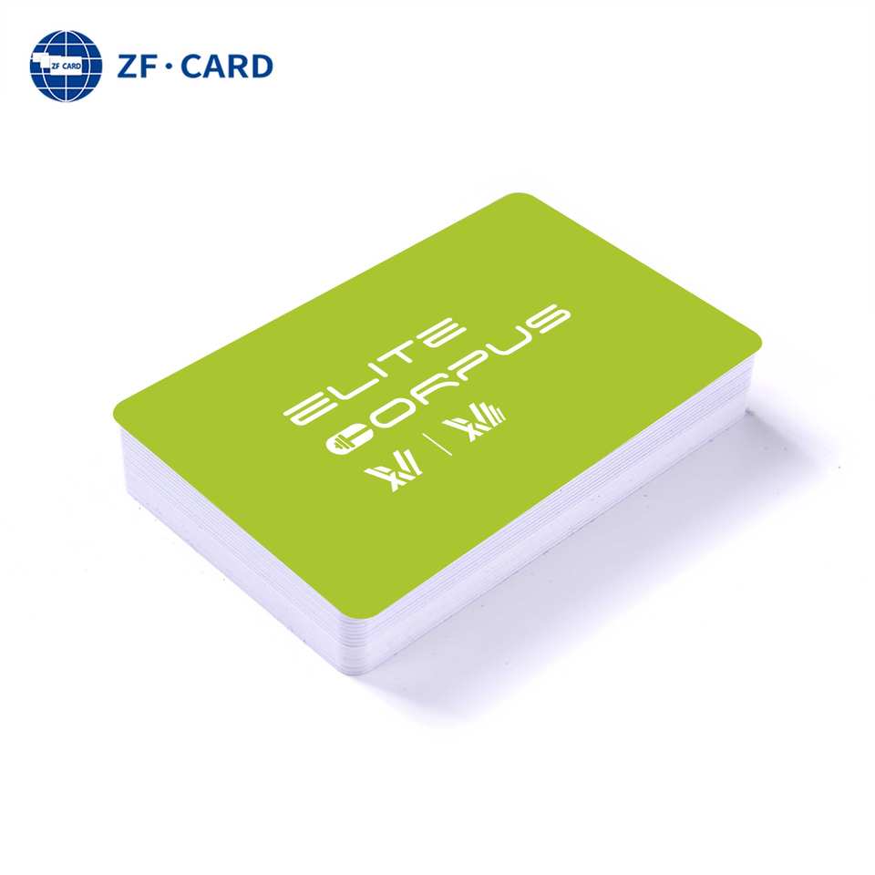 Waterproof PVC RFID NFC Access Control Card 13.56 MHz MIFARE Plus(R)X ...