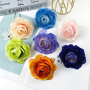 Flor de Peonía Artificial Suave como Rocío de Loto, 9-10 cm, Flor de Seda, Accesorios para Fotografía de Bodas, Decoración del Hogar - Product Image 1