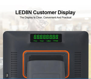 Jsj66 giá tốt nhất 15.6inch duy nhất màn hình cảm ứng <span class=keywords><strong>Android</strong></span> miễn phí SDK bán lẻ hệ thống POS Tiền mặt máy tính tiền cho nhà hàng - Product Image 3