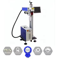 Machine de marquage laser volante à fibre optique ligne de montage entièrement automatique impression accessoire en aluminium numéro de lot gravure