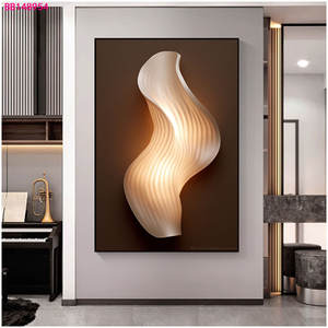 Piccola Decorazione Murale di Lusso Collezione di <span class=keywords><strong>Quadri</strong></span> Artistici Pittura Murale con Design 3D per Sala da Pranzo - Product Image 3