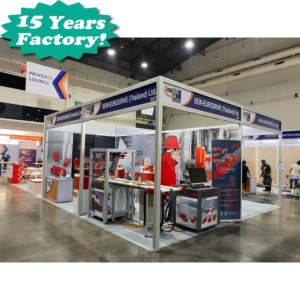 Fiera di design personalizzato attrezzature per la fiera di tessuti per abbigliamento tessuti stand per abbigliamento e tessile esposizione - Product Image 3