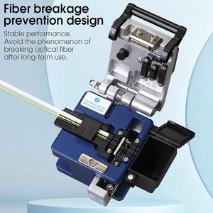 Cisailleuse à fibre optique SAIVXIAN FC-61S, 16 points de cisaillement, avec collecteur de débris et lame de rechange pour la découpe de câbles à fibre optique - Product Image 5