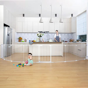 Personnalisation <span class=keywords><strong>de</strong></span> la porte <span class=keywords><strong>de</strong></span> la <span class=keywords><strong>cheminée</strong></span> Escaliers escamotables Super Wide Walk Thru Barrière <span class=keywords><strong>de</strong></span> sécurité pour bébé - Product Image 5