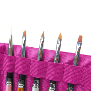 Vente chaude manucure porte-brosse à ongles sac de rangement avec marque privée - Product Image 5