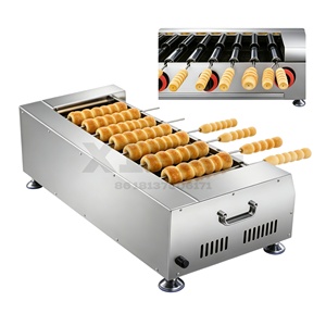 Máquina Multifunción para Kurtos Kalacs y Chimney Cake, También Prepara Conos de Helado, Donuts y Panecillos para un Menú Diversificado en Tiendas de Postres - Product Image 2