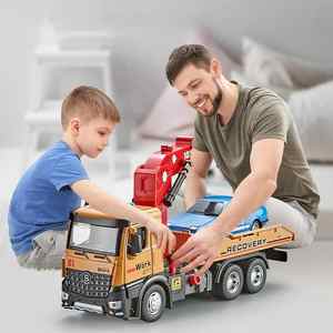 أحدث لعبة من HUINA ، رافعة خشب للكبار ، شاحنات بتحكم عن بعد ، نموذج سيارة قلاب ، لعبة راديو جي ، ألعاب ببطارية للأولاد والأطفال - Product Image 2