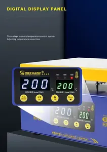 Plataforma de Calentamiento Inteligente Digital de Temperatura Constante Mechanic ET-20 para Reparación de iPad, iPhone y Tabletas - Product Image 3