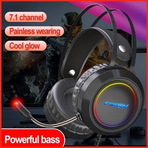 Hot Selling FV-G95 Wired Headset Earphone Cool Glow Gaming Stereo Hi-fi Bass Headphone - Product Image 4