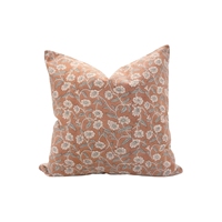 Housse de coussin imprimée 100% coton, taies d'oreiller décoratives pour canapé, salon, décoration de la maison, vente en gros