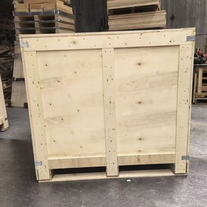 Caja de Madera para Transporte, Tamaño Personalizado, Embalaje de Madera Natural para Equipos, Logística, Exportación de Maquinaria - Product Image 1