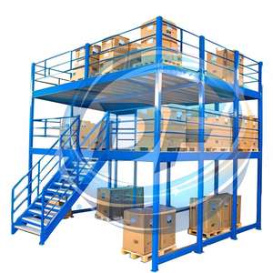 Mezzanine <span class=keywords><strong>de</strong></span> stockage multi-niveaux pliable en acier/bois, anti-rouille et anti-corrosion, <span class=keywords><strong>pour</strong></span> <span class=keywords><strong>matelas</strong></span>, fabriqué en Chine - Product Image 2