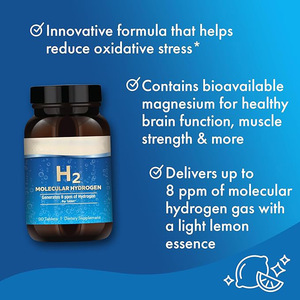 Compresse Effervescenti Personalizzate di Idrogeno Molecolare H2, Magnesio Elementare Naturale 3g, Supporto per <span class=keywords><strong>Invecchiamento</strong></span> Sano, Energia Cellulare, Funzioni Cerebrali - Product Image 2