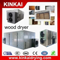 Machine de séchage électrique industrielle KINKAI à commande PLC pour copeaux de bois / Déshydrateur de chips de banane avec boîte de vitesses pour la transformation alimentaire