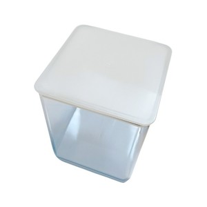 Square Transparent <b>Storage</b> Box With Lid Stackable Custom Made <b>For</b> <b>Kitchen</b> Food Preservation Sundries Container - Product Image 1