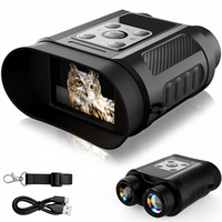 Télescope de vision nocturne numérique 4K HD 48MP avec zoom optique 8x, vision nocturne infrarouge, pour la chasse et l'observation en extérieur