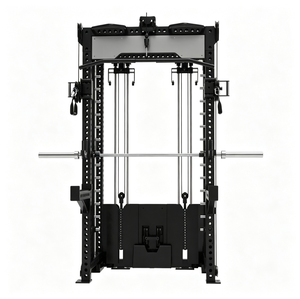 <span class=keywords><strong>Crossmax</strong></span> Nouveau Modèle de Machine à Crossover par Câble pour Squats, Presses à la Barre et Tractions – Rack Multifonctionnel - Product Image 2