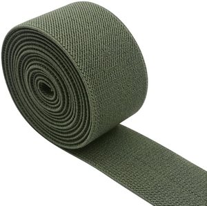 <span class=keywords><strong>Bande</strong></span> élastique personnalisée, matériau vert armée, vente en gros, 2-10cm - Product Image 1
