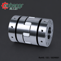 Acoplador de Expansión de Acero de Alto Torque con Disco Termocontraíble de TPU Blanco, Sin Holgura, Transmisión Grande para Servo, Husillo CNC, Tornillo de Bolas y Motor Paso a Paso