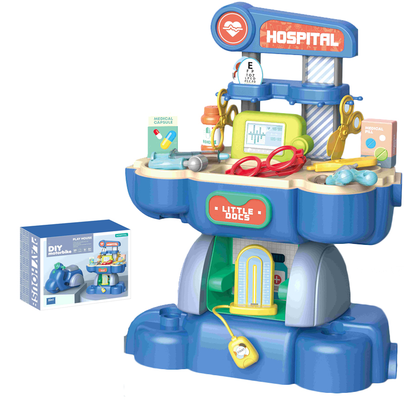 2-в-1 Детские медицинский чемоданчик машина ролевые игры набор игрушки для детей