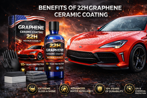 Revêtement liquide céramique au graphène 22H pour peinture automobile, protection avancée, durabilité de plus de 10 ans (70 ml). FONCTION D'AUTO-RÉPARATION - Product Image 5